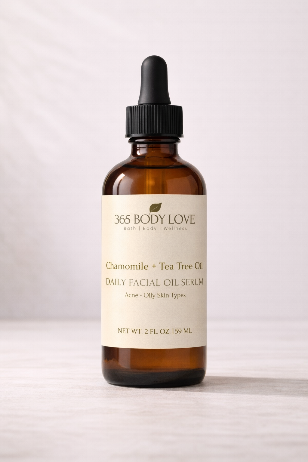 Chamomile + Tea Tree Oil | Facial Oil Serum (Acne-Oily Skin Types)