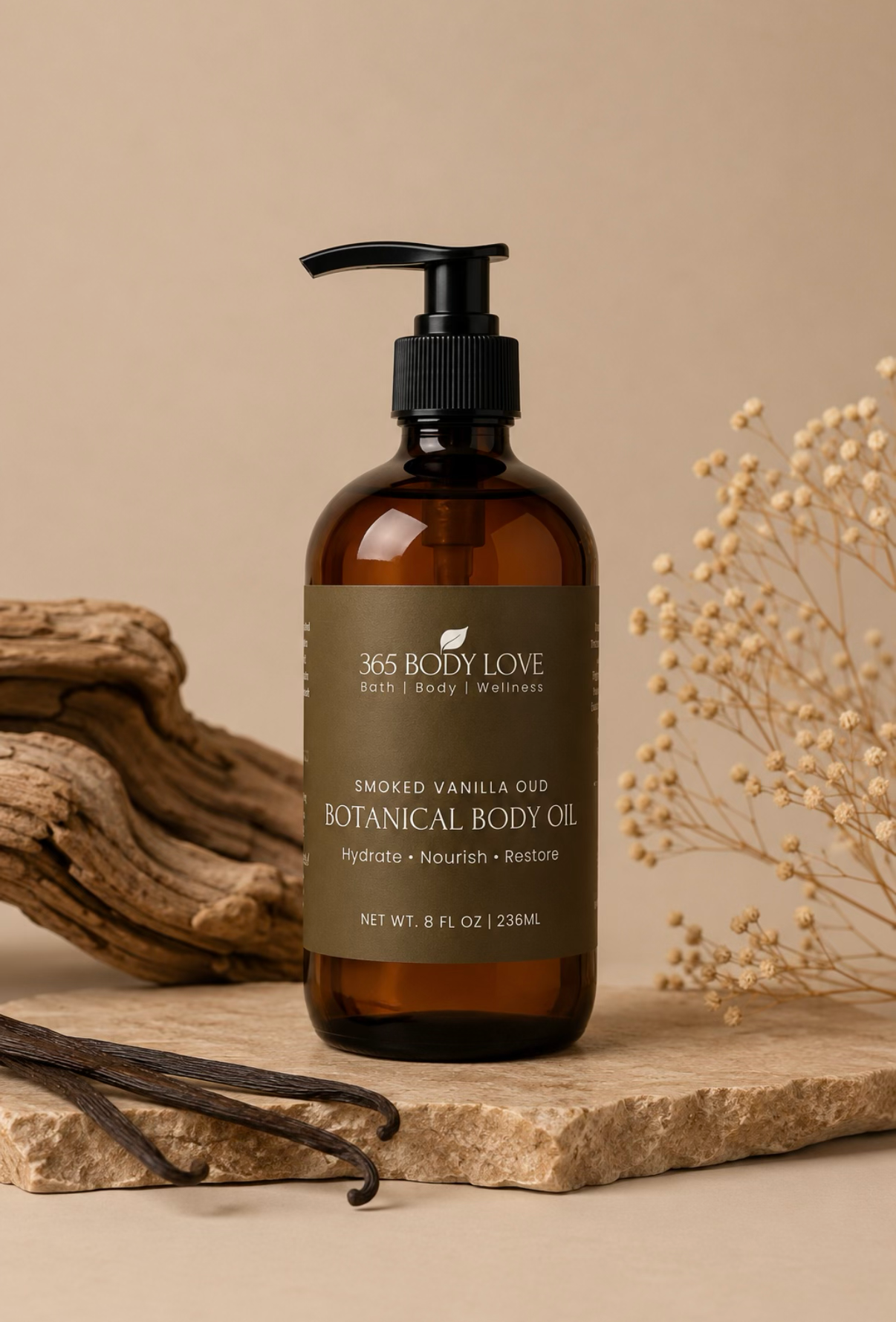 Smoked Vanilla Oud Body Oil