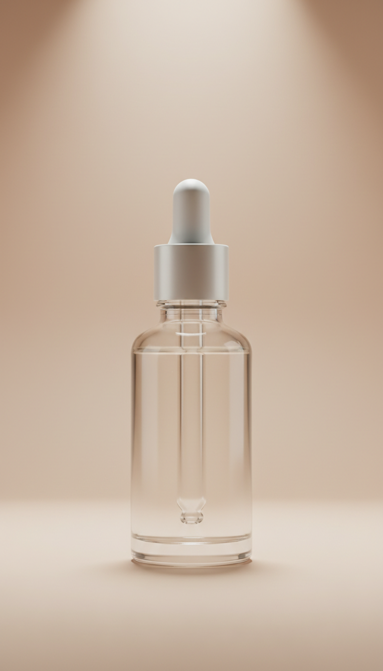 Radiant Renewal Serum Glass Bottle