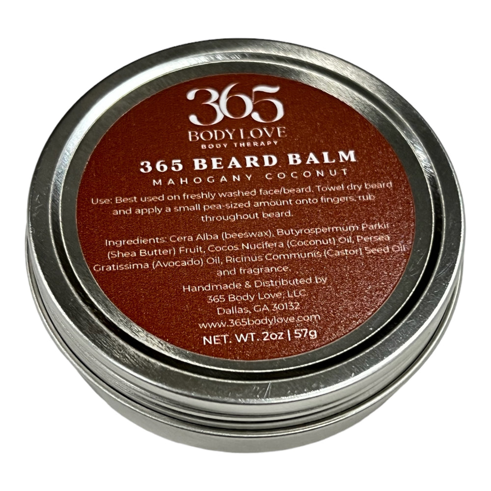 365 Beard Balm - Mahogany Coconut