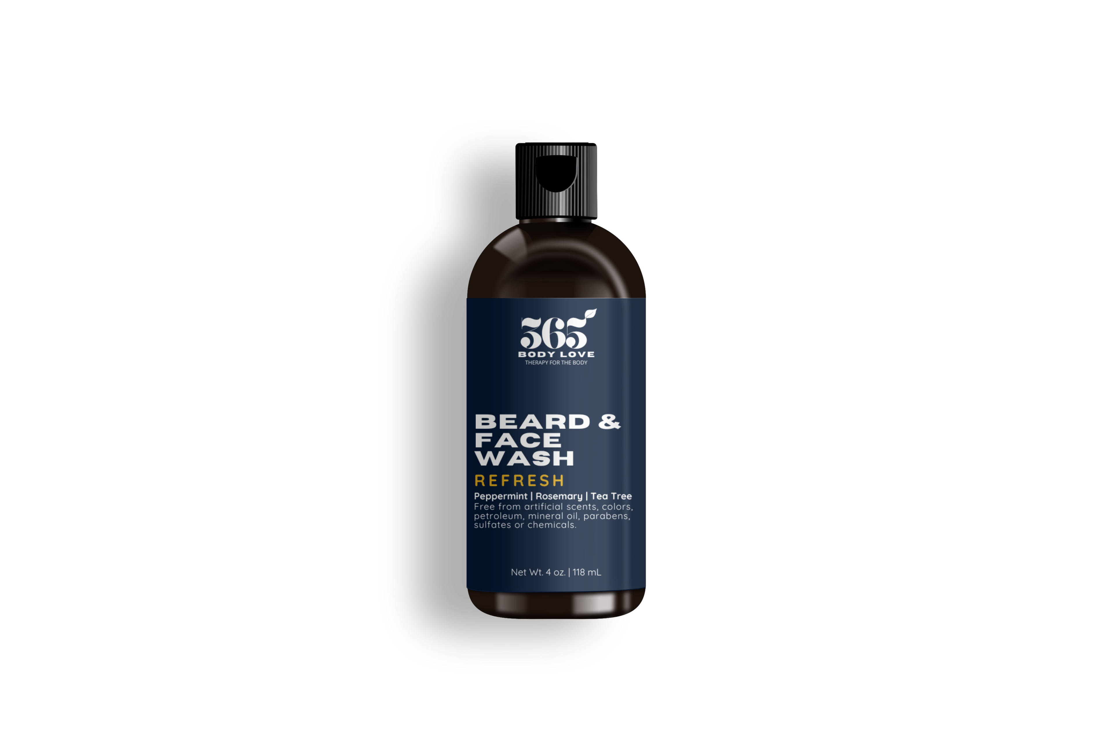 Beard & Face Wash | Refresh (Peppermint, Rosemary & Tea Tree)