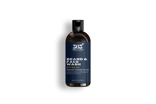 Beard & Face Wash | Refresh (Peppermint, Rosemary & Tea Tree)