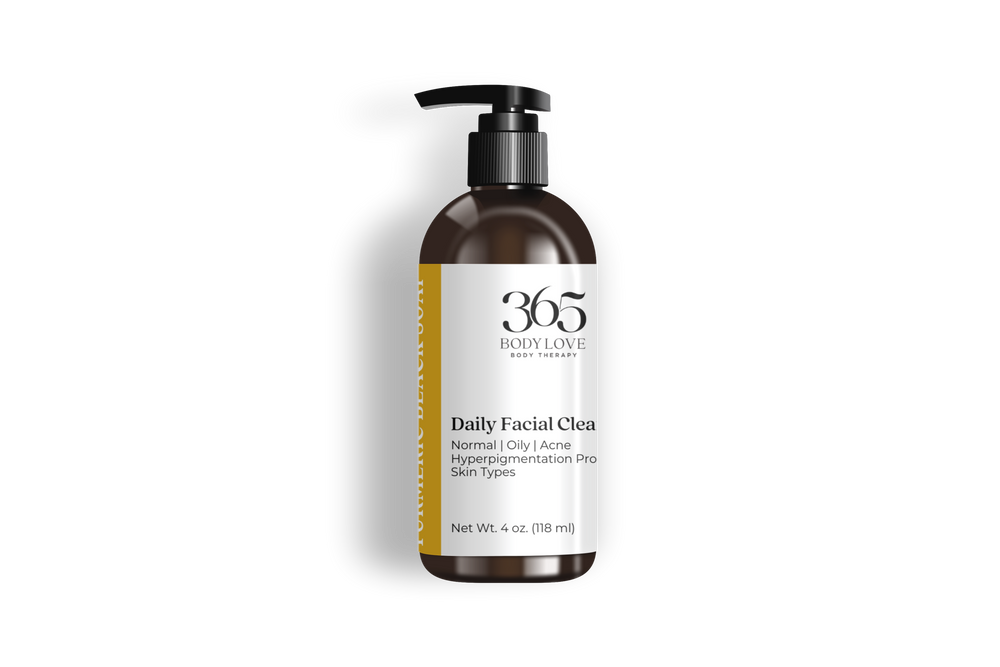 Daily Facial Cleanser (Turmeric & Black Soap)