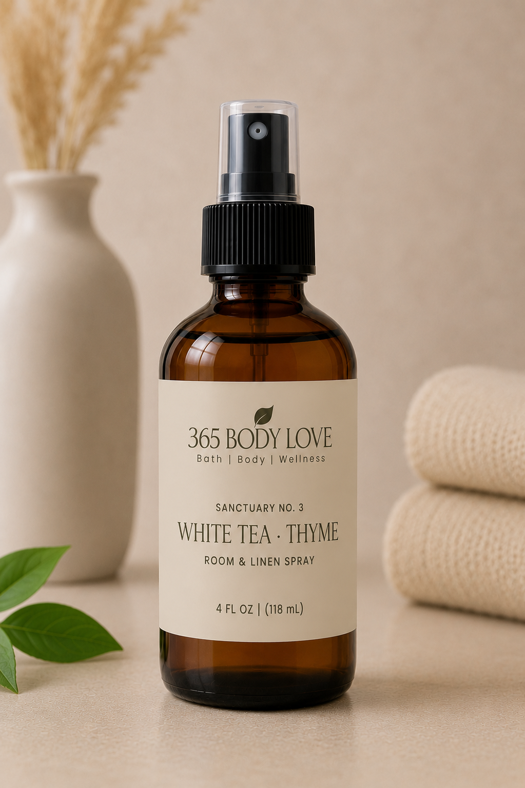Sanctuary No. 3 | White Tea + Thyme | Room & Linen Spray