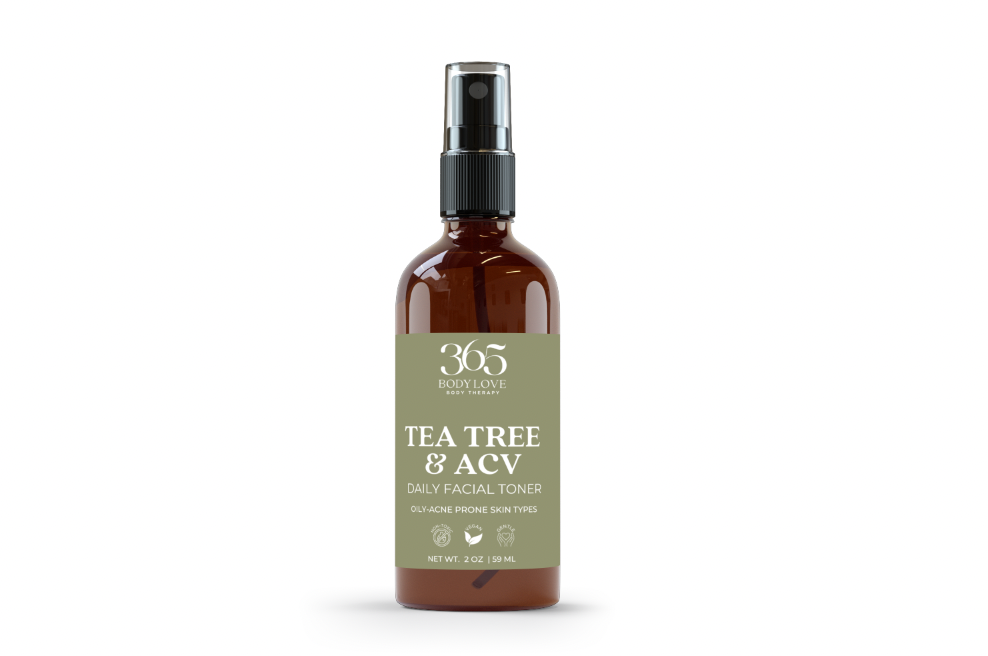 Tea Tree & Apple Cider Vinegar Face Toner (Oily - Acne Prone Skin Types)